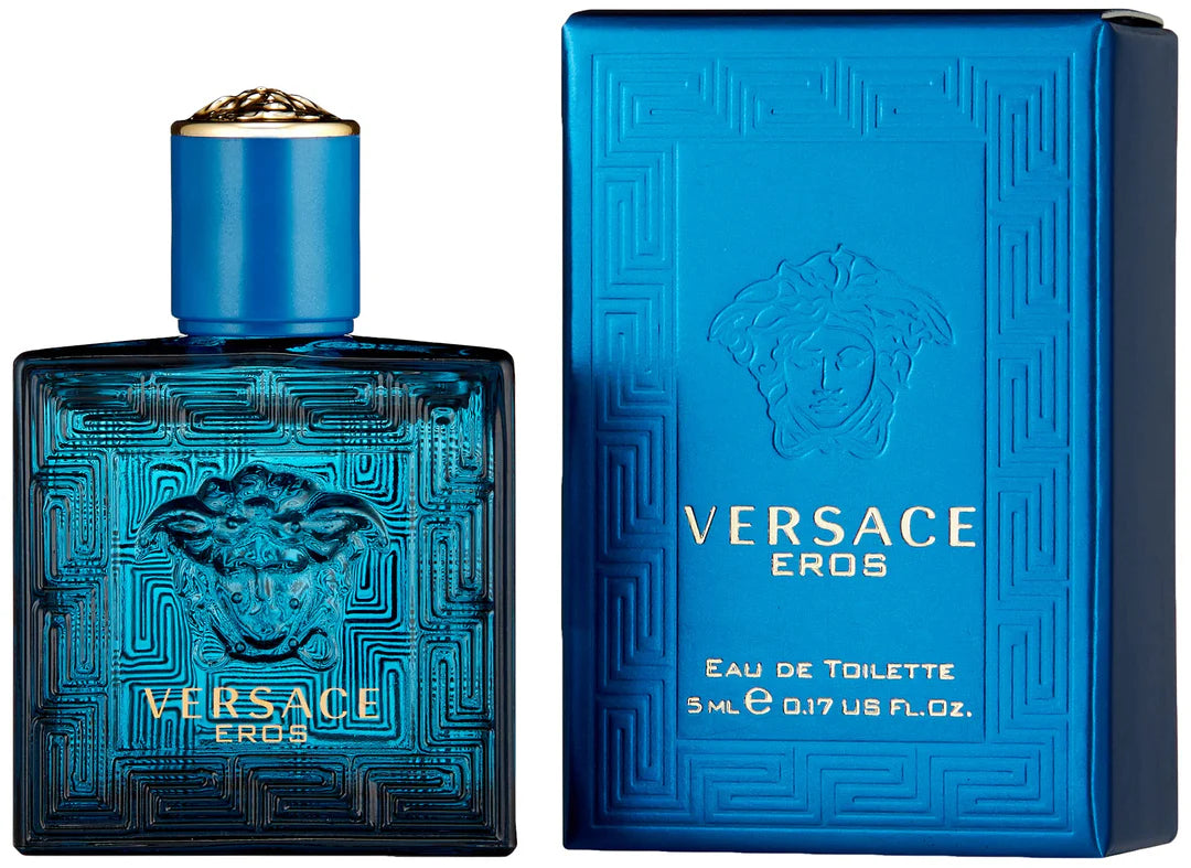 Versace Eros Eau De Toilette 0.17 oz Mini travel size (Best Seller) Free Shipping